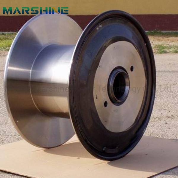 Reinforced Structure Customizable Double Flange Cable Reel for Wire Drawing Machine