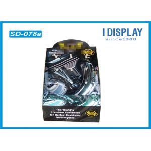 Wholesale Hair Ornaments Cardboard Floor Display Stands , Foldable Display Stand With Hooks from china suppliers