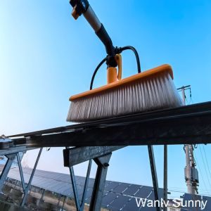 Maximum Performance Brush for Solar Panel Cleaning Artificial Control and Mobile