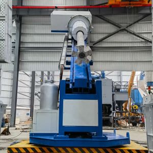 Wholesale Frequency Conversion Molten Aluminum Degassing Machine With 0-600 R/min Graphite Rotor Speed And 380V Voltage from china suppliers