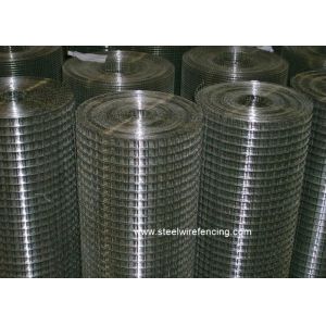 2 X 2 PVC Coated Welded Wire Mesh Roll Square Mesh Hole For Chicken Cage