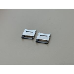 High-Reliability 1.8H TF Card Socket Connector with Mylar | Low-Profile PCB