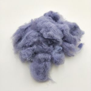 Polyester staple Fiber , Bulish Grey PSF 12D*51mm For Acoustic Panels, Best