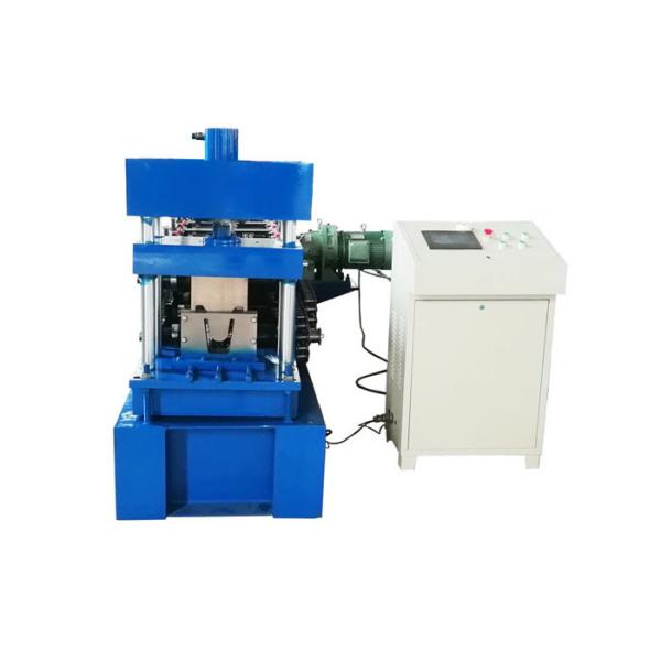 Quality Fast Speed U Purlin Roll Forming Machine Tension Type Decoiler Maximum Load Capacity 5 Ton for sale