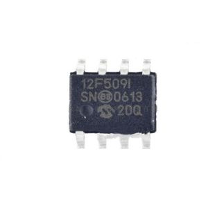 PIC12F509-I/SN Microcontroller MCU 2V-5.5V 1.5KB FLASH 25B RAM 4MHz I8-Bit SOIC8