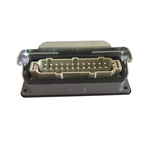 China hot runner connector 24 pin box 1 lever housing HE-024-M&H24B-HB-1L