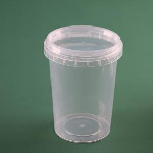 Wholesale Custom Logo Disposable PP Plastic Storage Box Clear Soup Cup With Lid from china suppliers