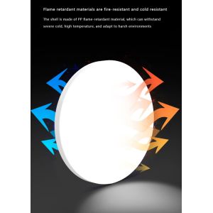 12W LED Ceiling Lights Ultra Thin Waterproof Dustproof Insectproof No Flicker