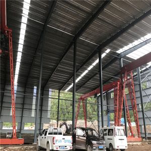 Wind Resistance ≥110km/H Light Steel Structure Building Customized Painting