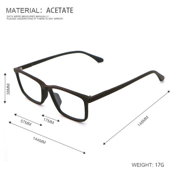 Wood Grain Glasses Frames Acetate Glasses Frames Hand Made Eyewear