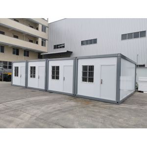 Anti Seismic Portable Site Office Container Flat Pack Cabins 20ft 40ft
