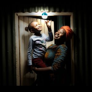 Indoor Led Solar Lighting System Remote Bulbs Mobile Charger FM Player