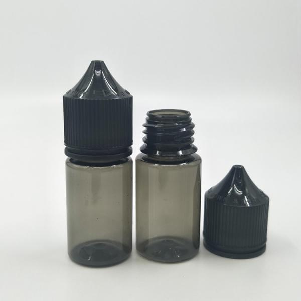 Childproof PET Plastic E Liquid Bottle Square for Accurate E Juice Mixing