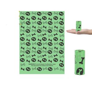 Factory Customized Eco friendly cornstarch compostable biodegradable dog poop