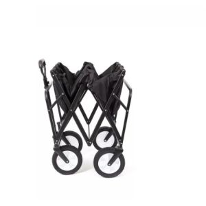 Easy Carrier Foldable Wagon Cart Gardening Convenient 4 Wheel Folding Wagon