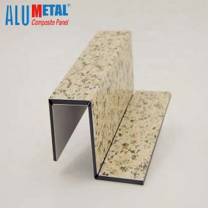 5000mm Marble Aluminum Composite Panel AA1100 8mm Wood Grain Acp Exterior