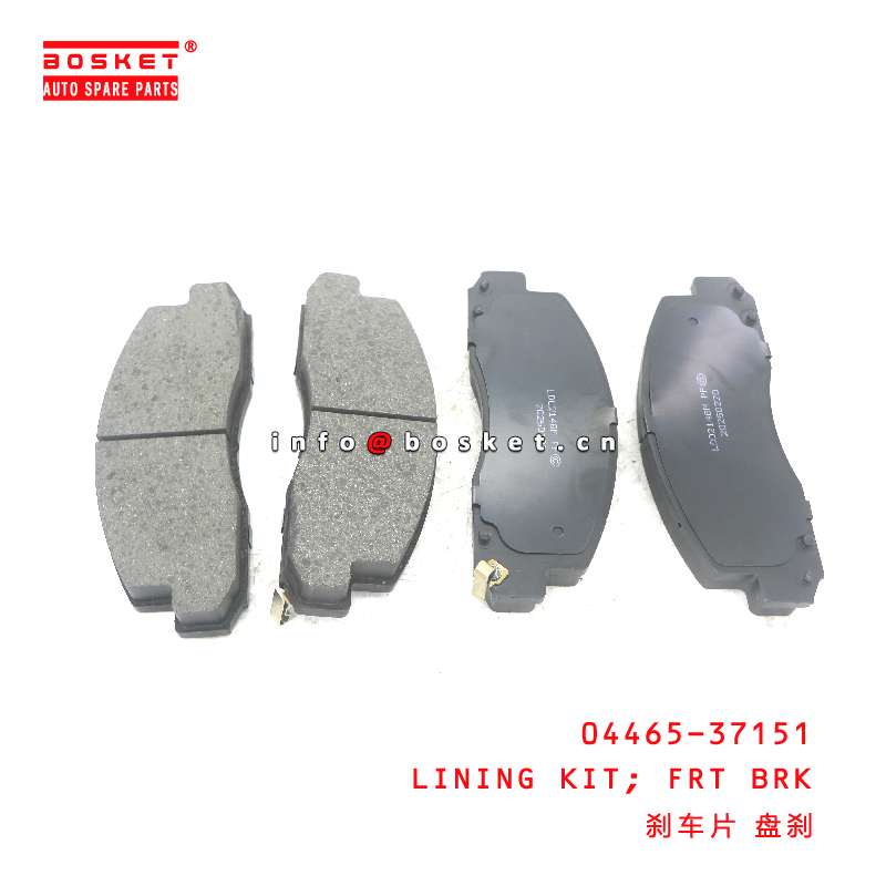 04465-37151 FRonT BReaK LINING KIT suitable for HINO HINO 300 04465-37151