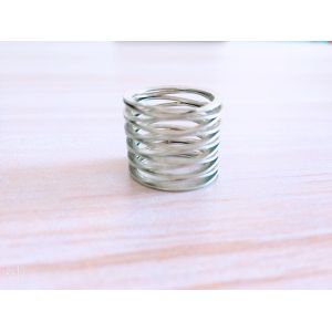 Carton / Stainless Steel Multilayered Wave Coil Spring Ring Standard 4-5mm