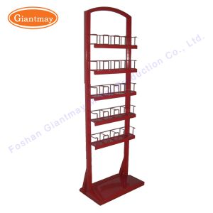 Multi Purpose five tier metal shelf Wire Seed Display Stand
