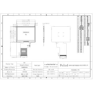 Polcd Factory 3.5 inch TFT LCD 320 * 240 SPI RGB interface Instrument Screen 3