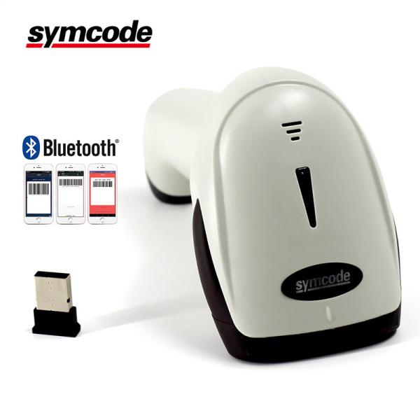 Symcode Bluetooth CCD Wireless Barcode Scanner With Durable Silicone Plastic