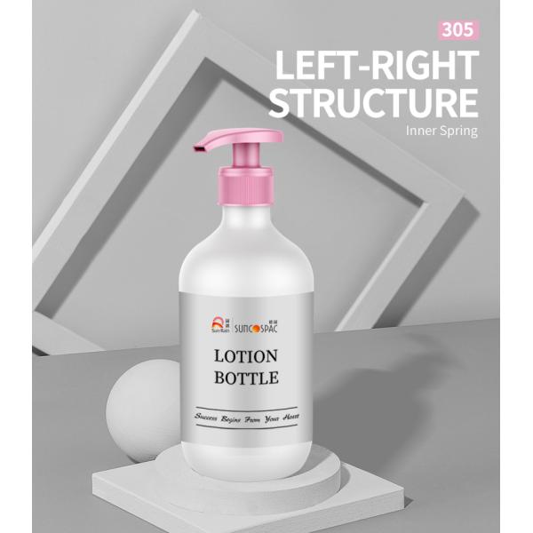 White 28mm plastic Left-Right structure lotion pump