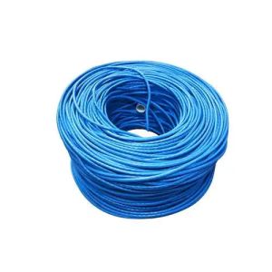 Wholesale Bulk CAT5E FTP Blue PVC Ethernet Cable for Large-Scale Network