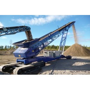 Heavy-Duty Mobile Stacking Conveyor System for Continuous Pile Formation in Mining & Construction