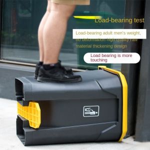 100L Outdoor Large Commercial Plastic Trash Can Household Trash Can with Lid