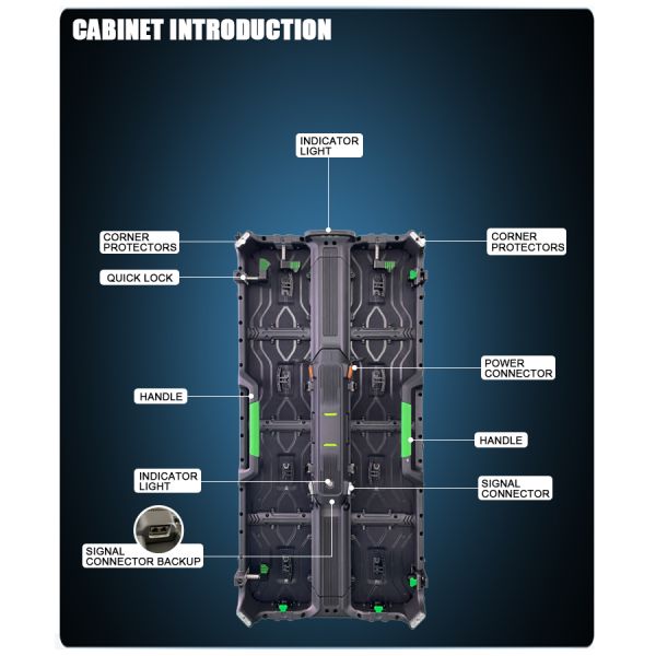 Outdoor LED Screen Concert Stage Background Video Wall