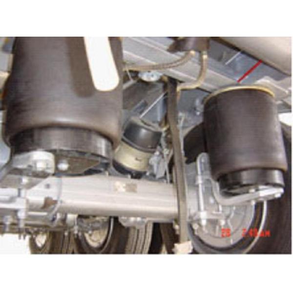 8 Tubes 2 Axles Lh2 Tube Skid Semi-Trailers for 16000L CNG