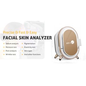 Beauty Salon Portable Skin Machine RGB UV PL Analyze 12 Skin Problems