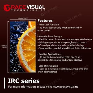 High-End Indoor LED Display | IRC Series – 3rd Gen Upgrade with A8s Plus, Ultra