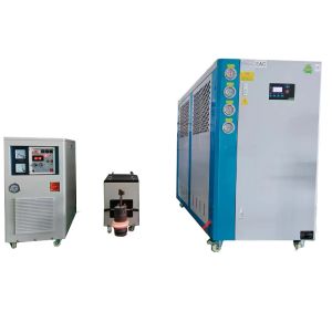 Wholesale IGBT Induction Hardening Annealing Hot Forging Machine With Chiller HF-90AB from china suppliers