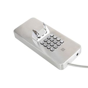 Public Vandal Resistant Phone With Weather Sealed Tactile Digital Keypad