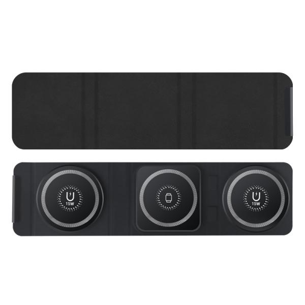 OEM ODM Multi Function Integrated 3 In 1 Foldable Wireless Charger