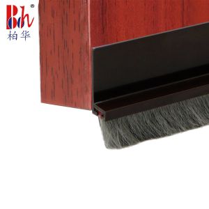 Door Bottom Seal Strip PVC With Woolpile