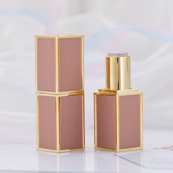 ABS 12.1mm Frosted Magnetic Lipstick Container Empty 3.5g