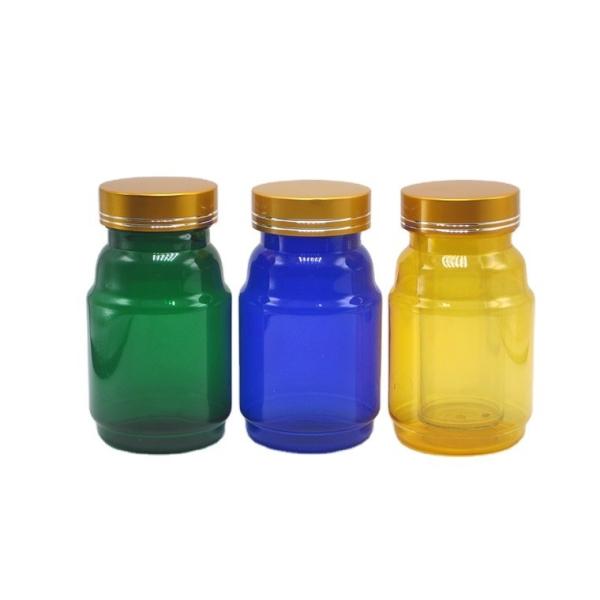200ml PET Plastic Jars Transparent Customized Color for Food Grade Storage