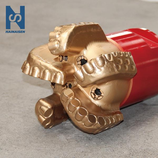 Carbon Steel PDC Well Drilling Bit 5 Blades Forging Oil Well Drill Head