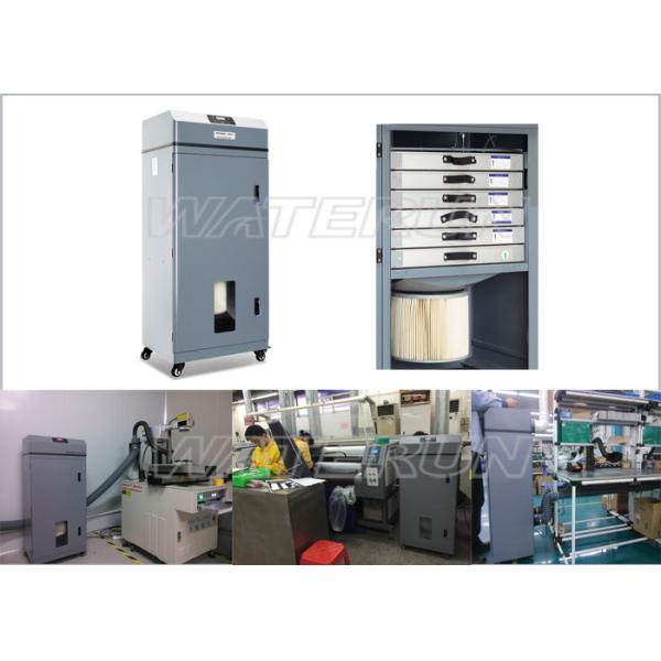Electronic Soldering Laser Fume Extractor , Cartridge Filter Exhaust Fume