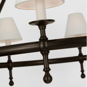 Vsual Comfort Classic 42" Ring Chandelier CHC 5819