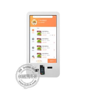 Full HD Wall Mount Touch Screen Self-service Payment Machine Customized 23.6