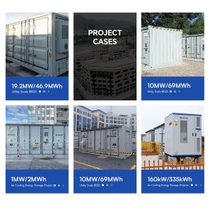 Hua Power OEM ODM BESS Air Cooling 100kW/215kWh Energy Storage Container System