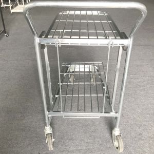 Convenience Logistics Trolley Zinc Plated Surface Treatment ISO9001 Certificatio