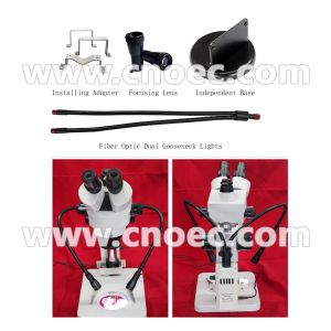 10W LED Fiber Optic Dual Lights Illuminator Microscope Accessory A56.2413