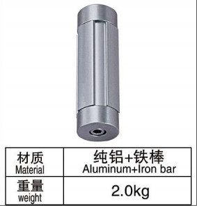China AL-77C ISO9001 Metal Pipe Connectors Aluminum Iron Bar Clump Sandblasting on sale
