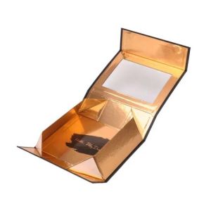 Embossing Magnetic 500gsm PVC Window Paper Box Collapsible CCNB