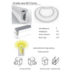 LED Neon Rope Tube LED Light Accessories Easy Installation Waterproofing