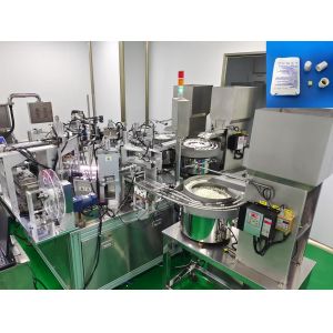 Wholesale Automated assembly machine for iodophor caps, can be customized according to customer's needs, packaging machine can be connected or independent. from china suppliers